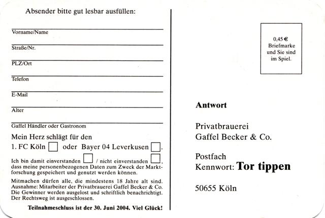 kln k-nw gaffel recht 2b (190-postkarte-schwarz)